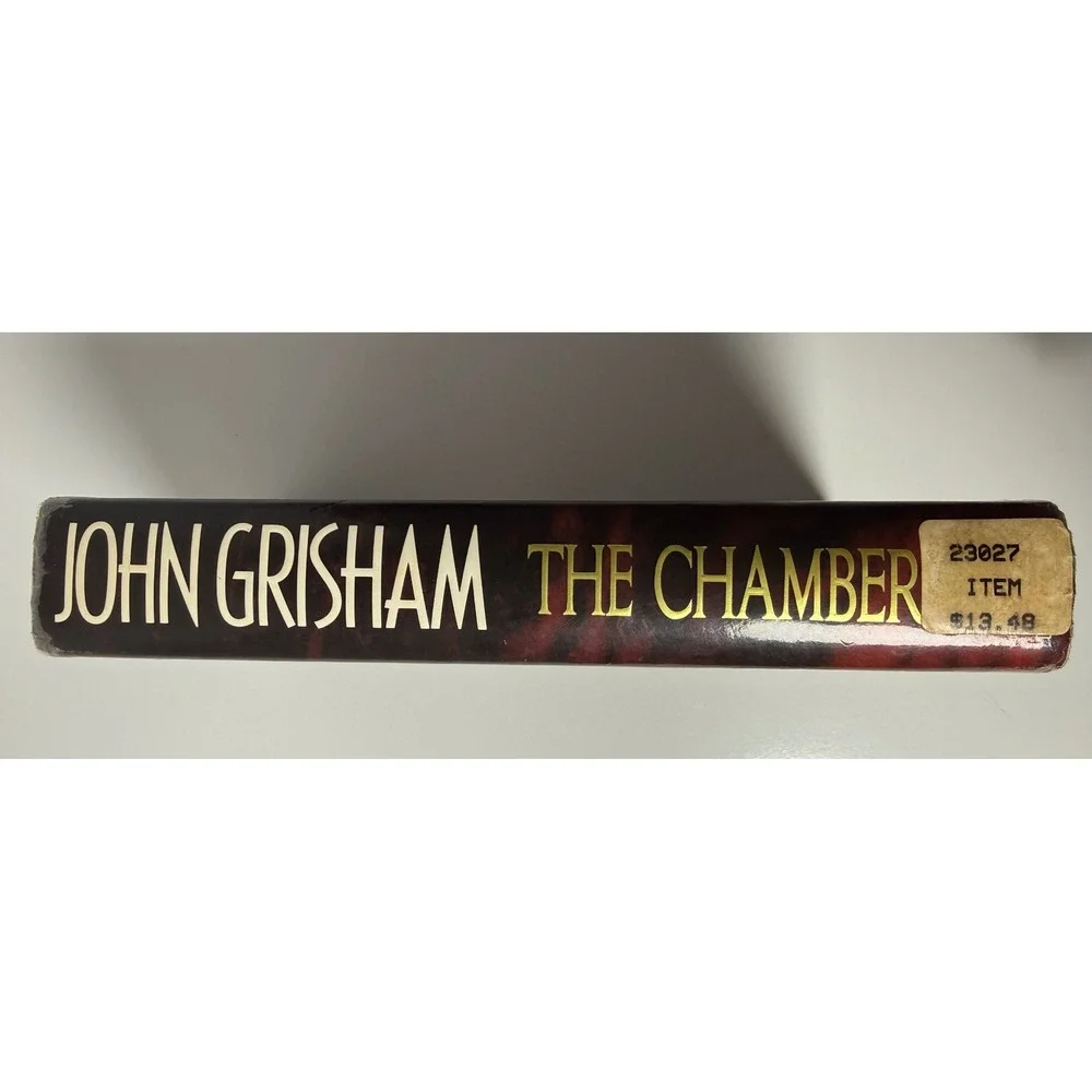 John Grisham‎ The Chamber Hardcover 1994 Legal Thriller Fiction